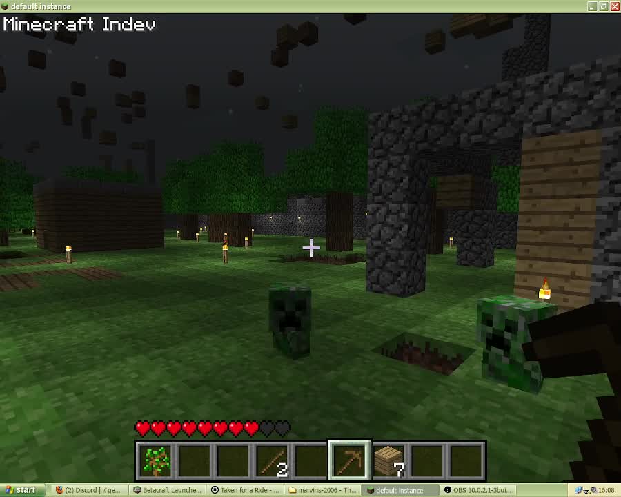 two creepers dancing(?)