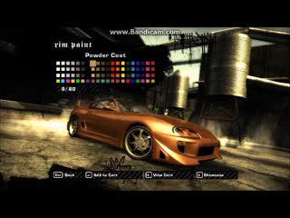 Need for speed Supra tuning