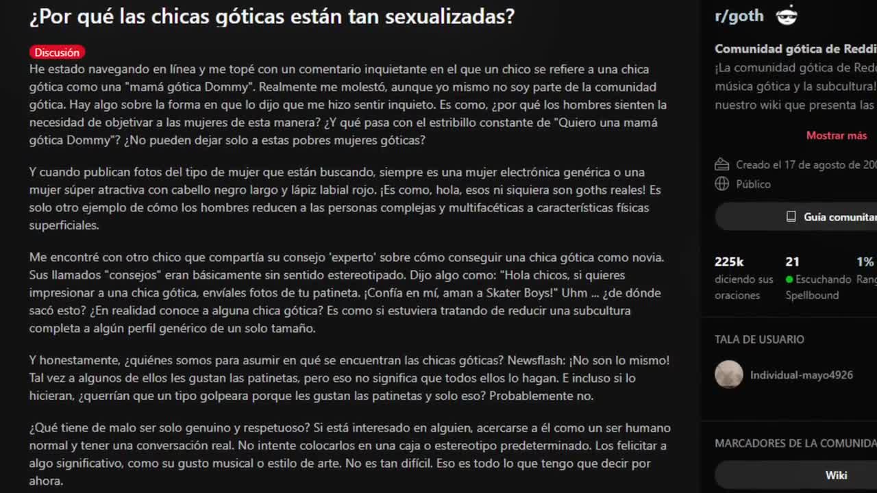 TikTok ARRUINÃ la subcultura Alternativa?