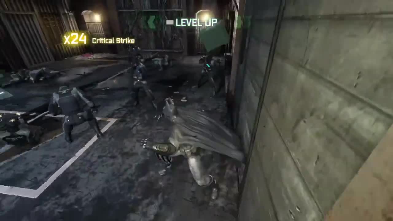 Batman- Return to Arkham - Arkham City TYGER Guard Battle