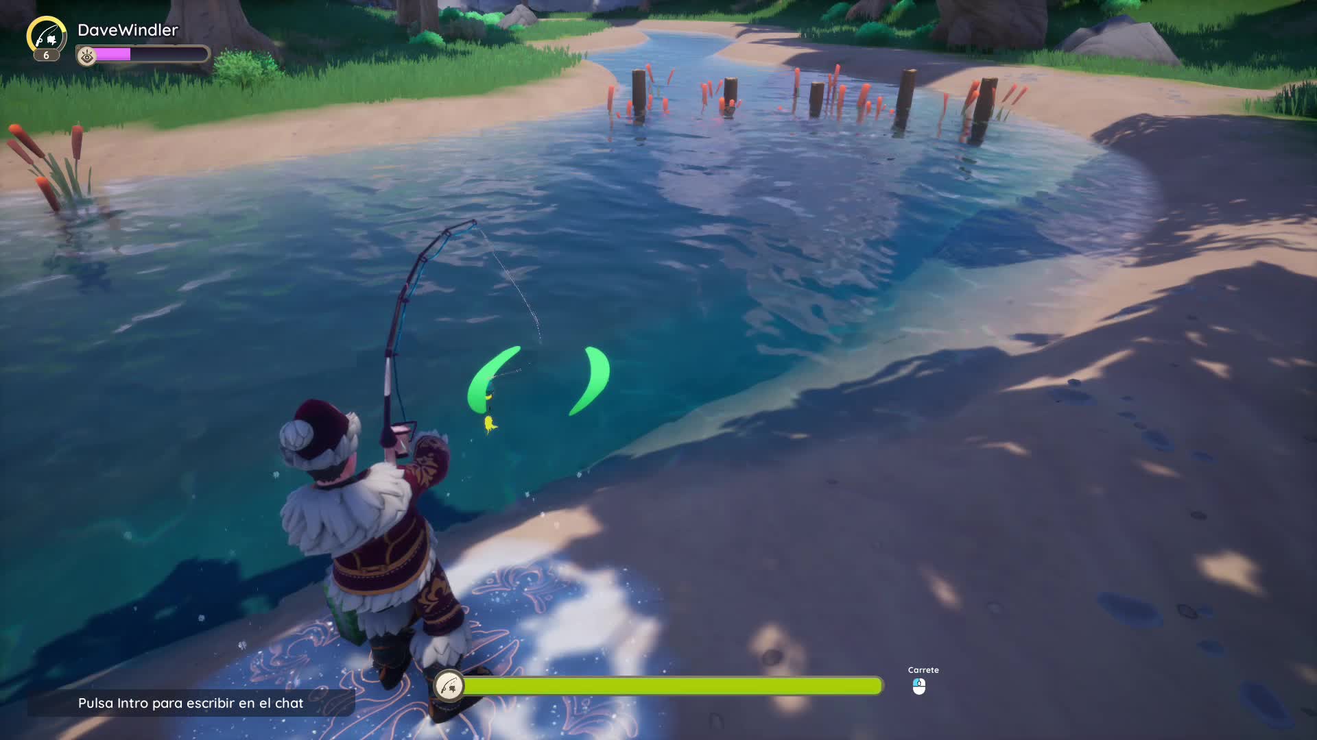 Palia - Pesca navideña abundante y relajante Palia - Pesca navideña abundante y relajante