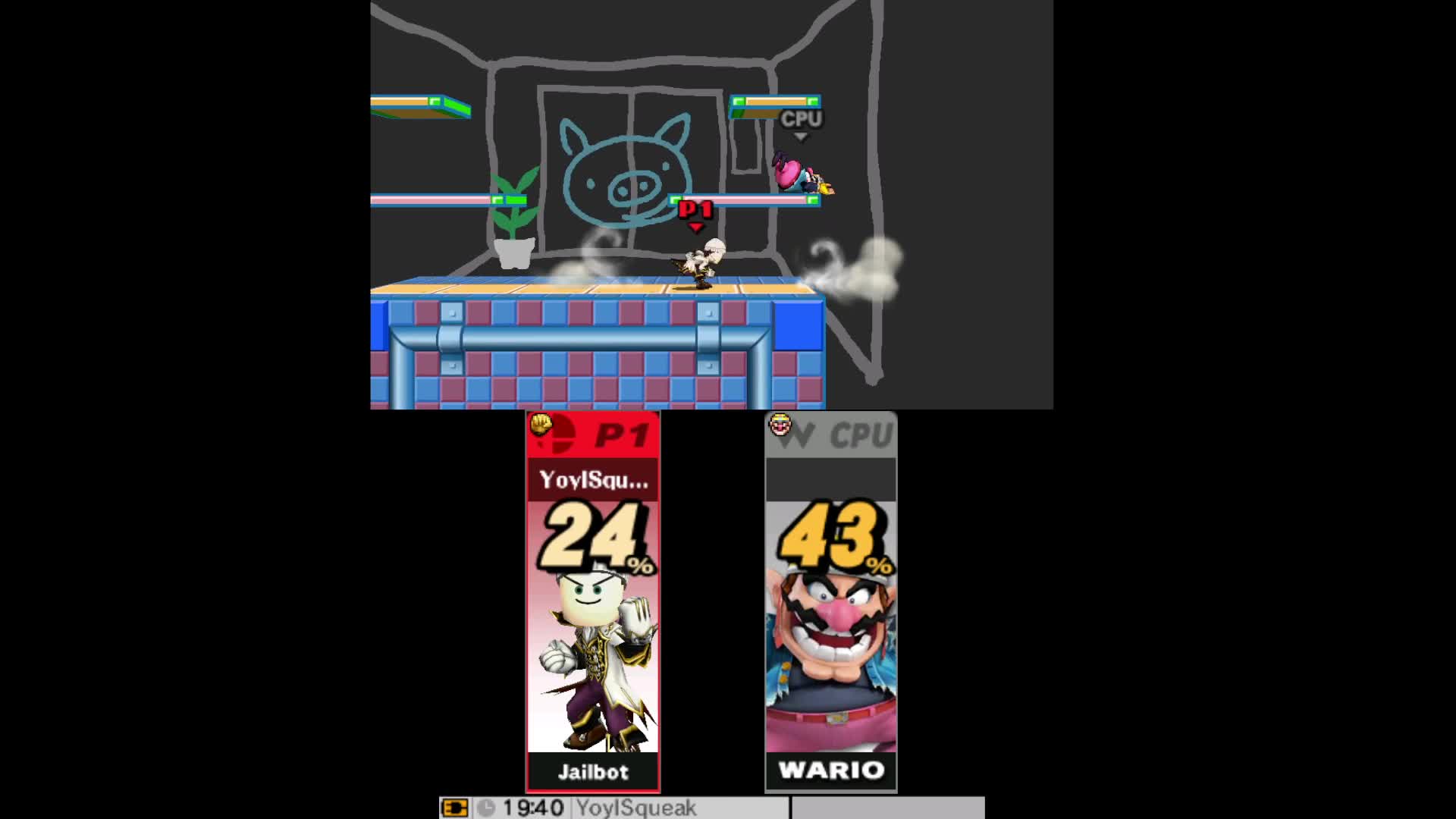 Smash Battle #3| Trying to unlock Wario