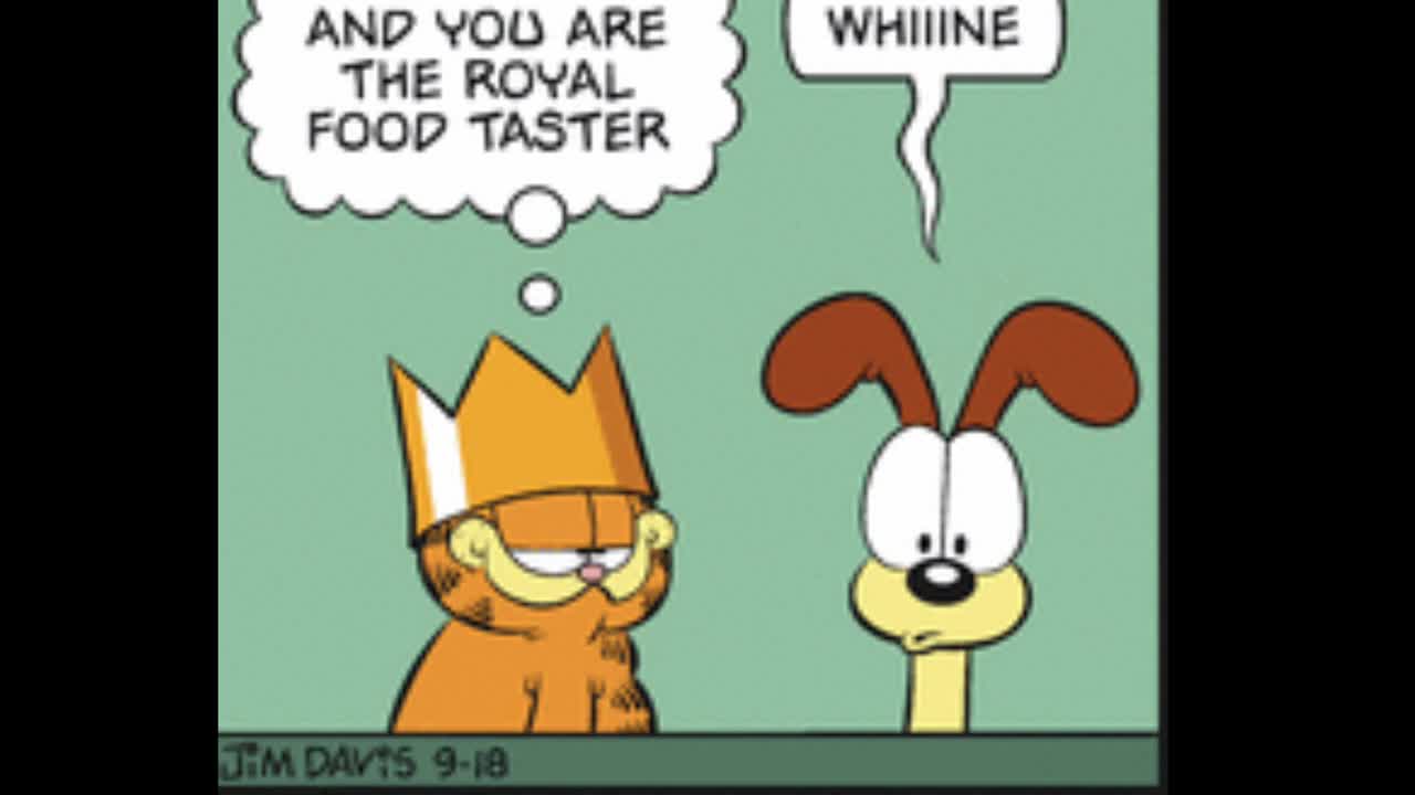 Garfield Comic Dub for September 18th, 2024