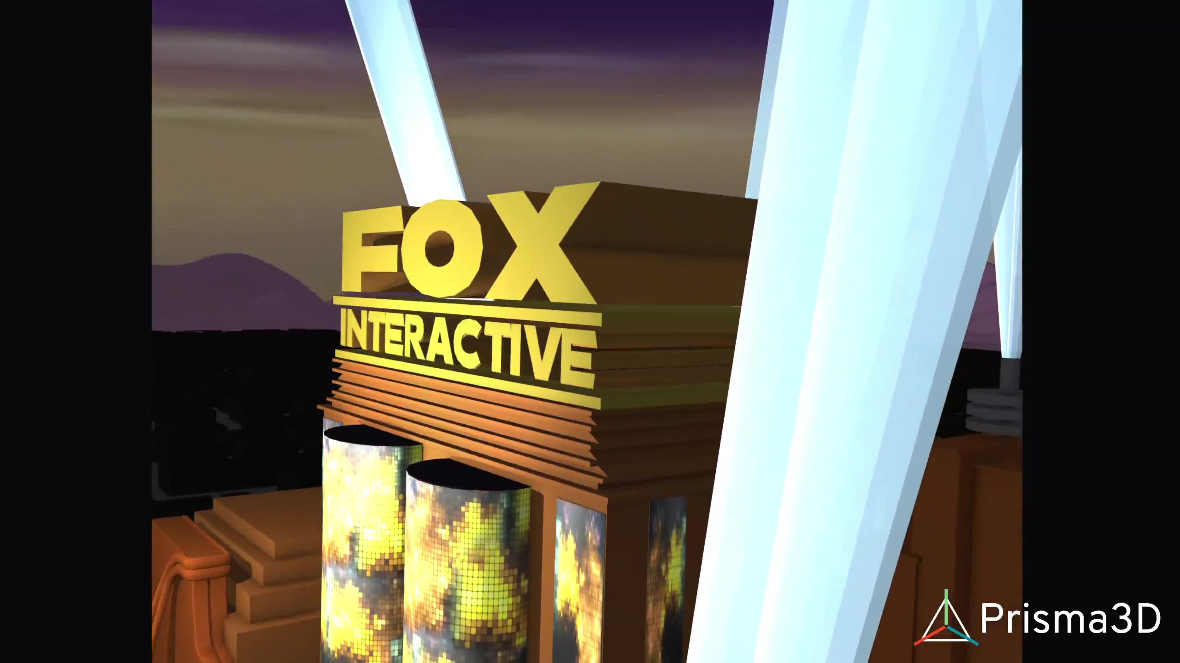 Fox Interactive (1994 Font Style - Prisma3D)