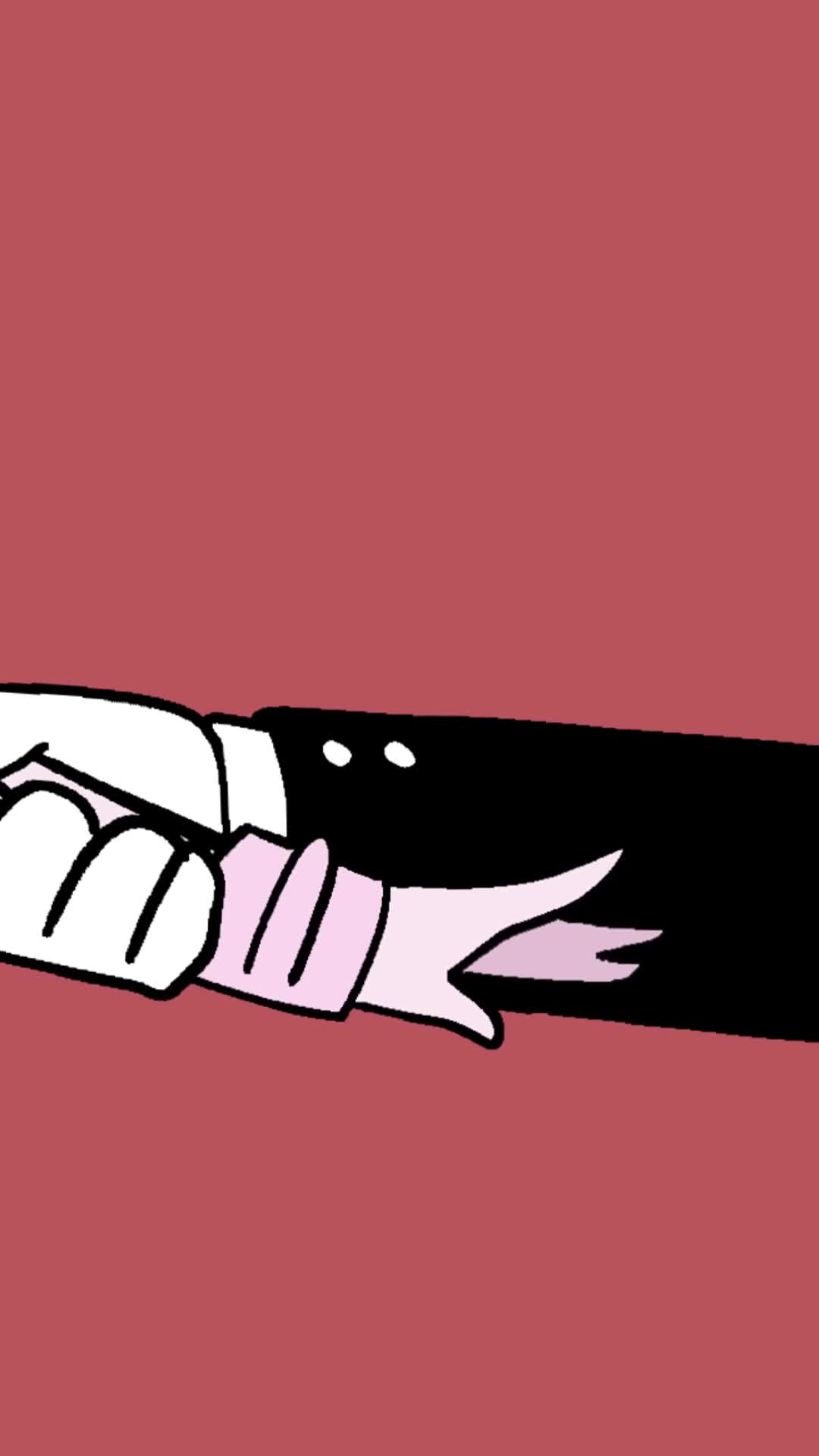 rabbit hole red black #minis