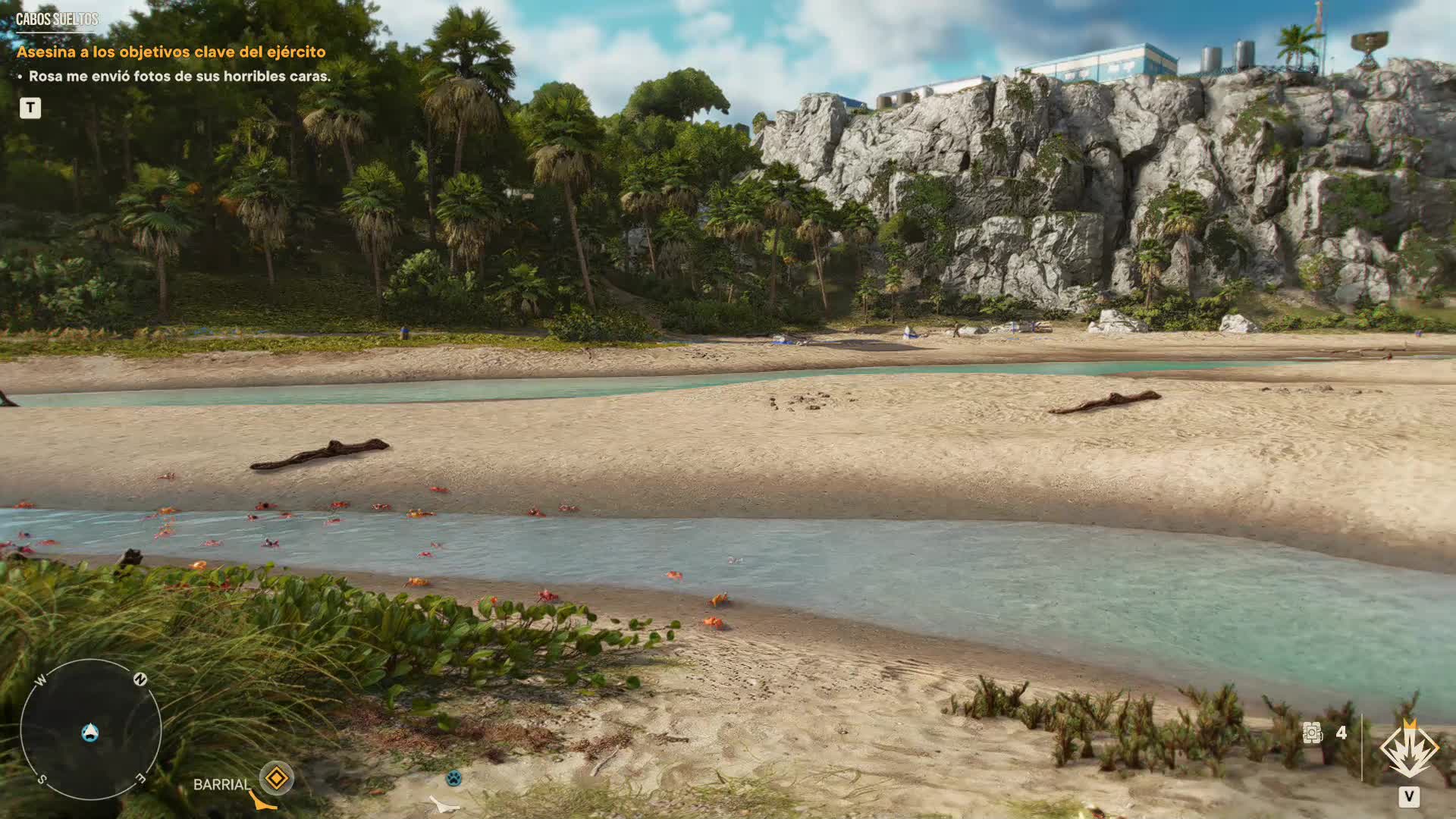 FarCry®6 - Pescando en la playa y alimentando animales