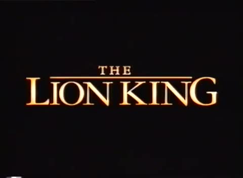Opening to The Fox and the Hound UK VHS (1995)