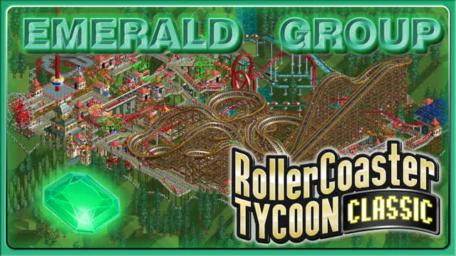 Roller Coaster Tycoon Classic - Emerald Group Scenarios