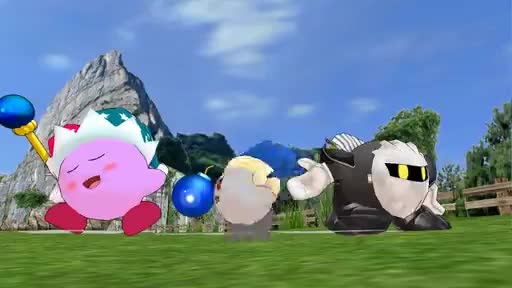 Kirby Dance - Poyo Poyo Night Fever [MMD] - ポヨポヨナイトフィーバー