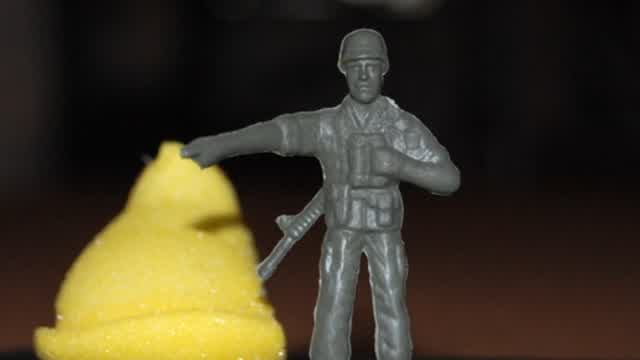 Army Men VS Peeps
