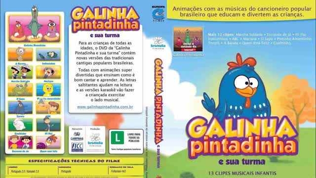 Galinha Pintadinha E Sua Turma (DVD COMPLETO)