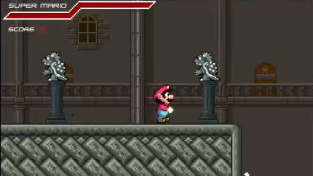 Playing Mario Combat!