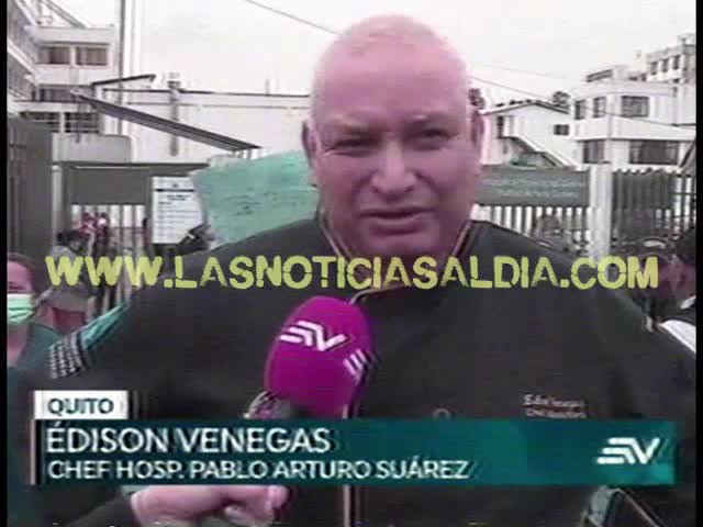 Protestas de Medicos por crisis de hospital