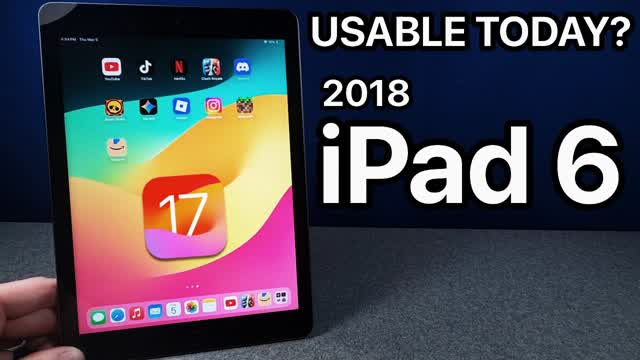 Trying to use the iPad 6 in 2026.