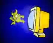 Weird Al Yankovic VirusAlert but it was recorded on the Atari Falcon030