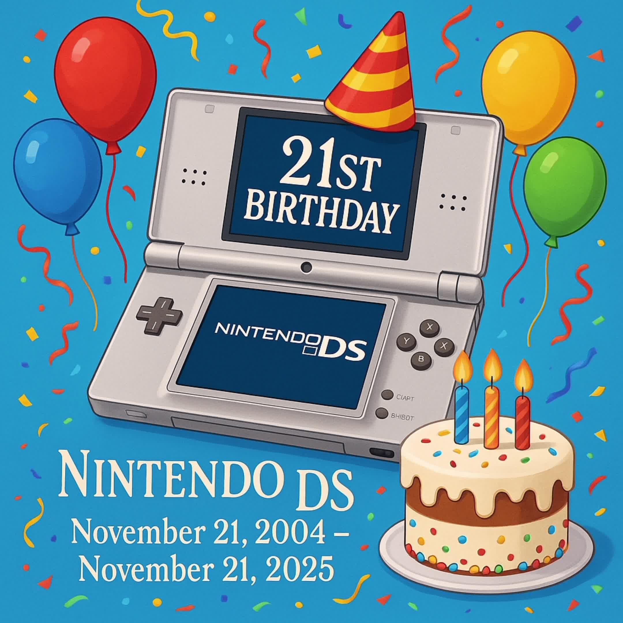 Nintendo DS (21st Birthday Anthem - CoPilot)