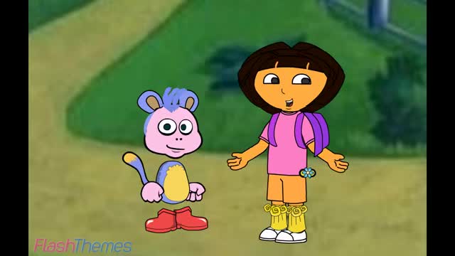 Dora The Explorer (Parody) Boots gets tired