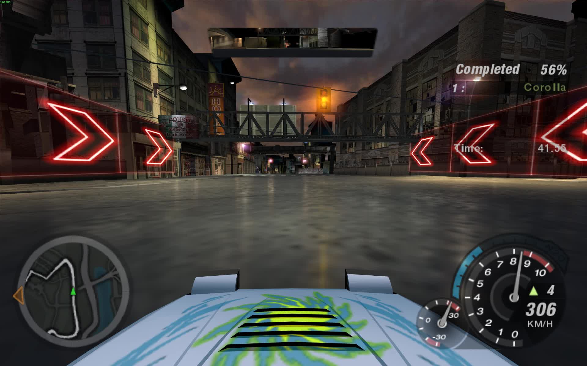 NFS Underground 2 | Palomino & 16th, R - 1:11.37, NOS/WCG