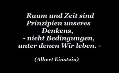 Raum und Zeit. -