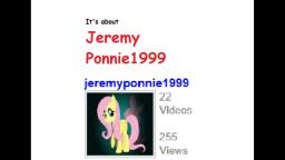 My rant to Jeremyponnie1999 (Animation) My rant to Jeremyponnie1999 (Animation)