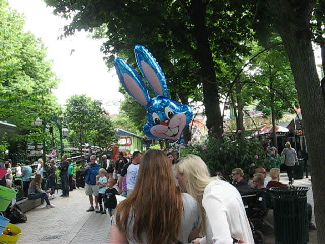 Mylar Balloon at Tivoli