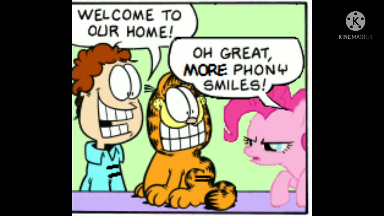 Pinkie Pie enters the Arbuckle Household