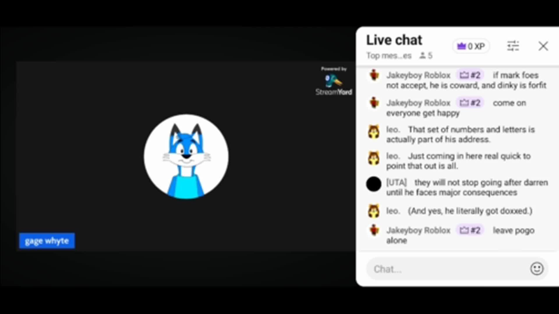 gage whyte - streaming again (9-4-25) (part 2)