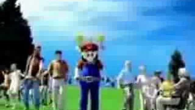 scary mario commercial