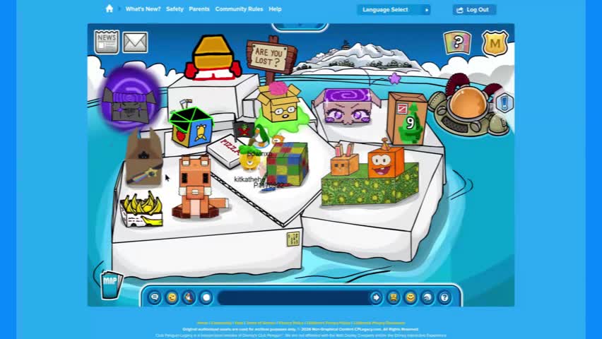 Trying to get all Club penguin April fools quests