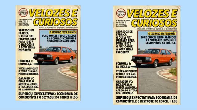 Revista Velozes e Curiosos (Ano 1, Edição 2) Setembro/1980 Revista Velozes e Curiosos (Ano 1, Edição 2) Setembro/1980