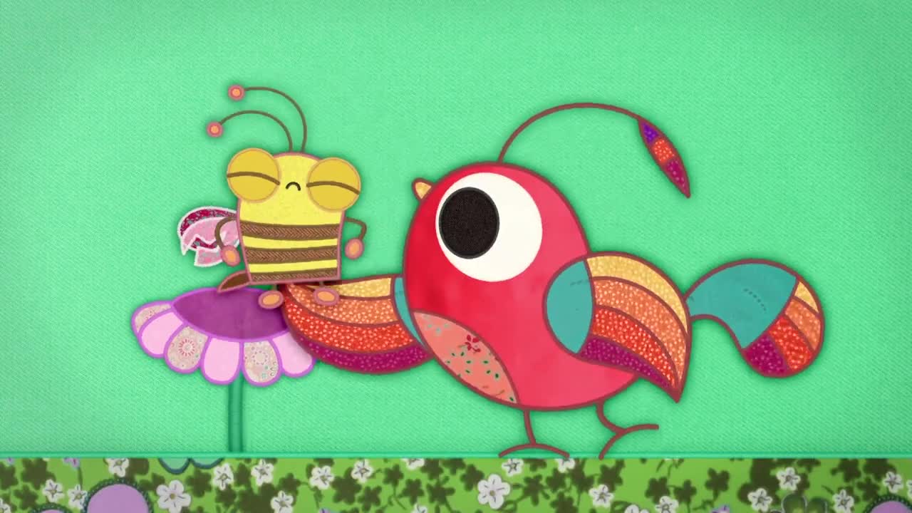 Patchwork Pals Series 1 Episode 3 Bee