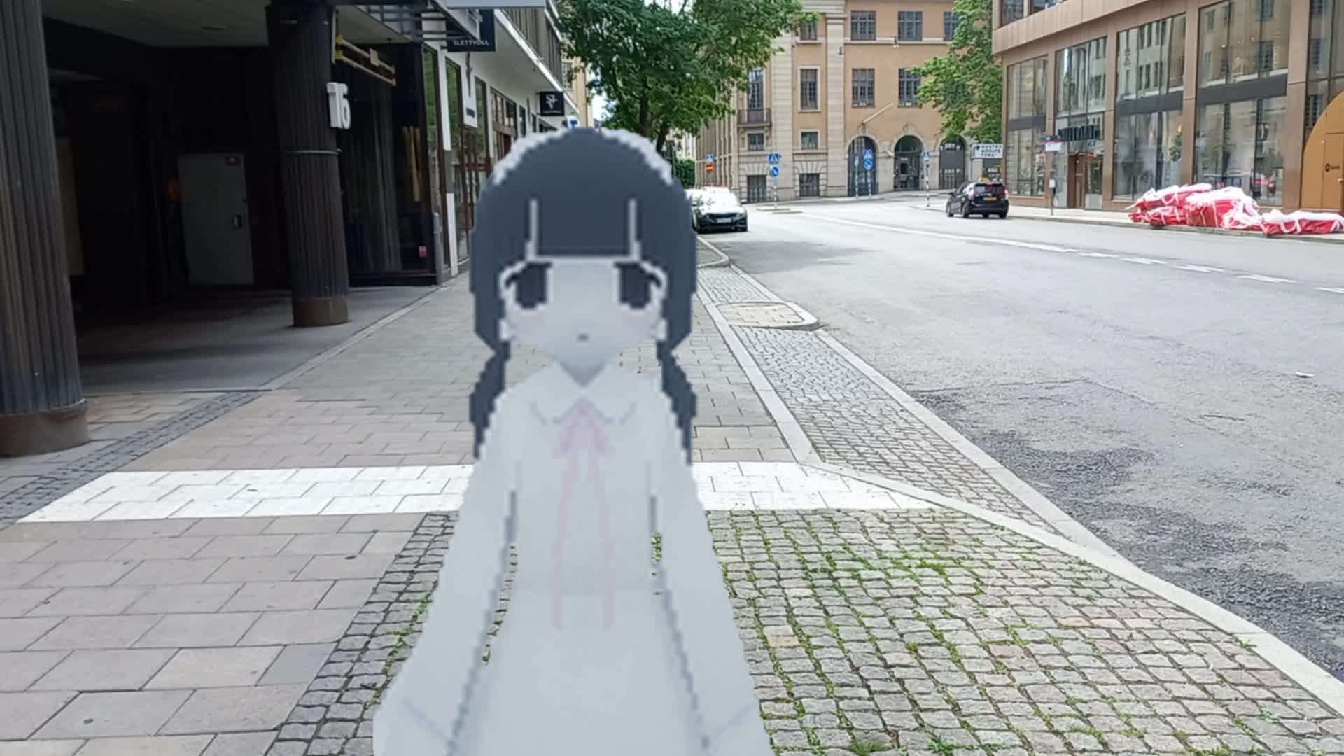 Sayo is happy that she's going home today