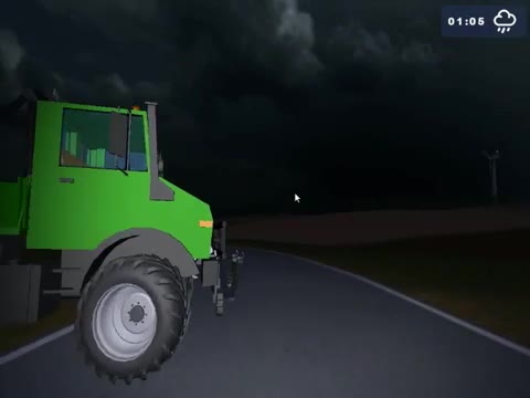 lLandwirtschafts simulator 2009 Mersedes Benz truck lLandwirtschafts simulator 2009 Mersedes Benz truck