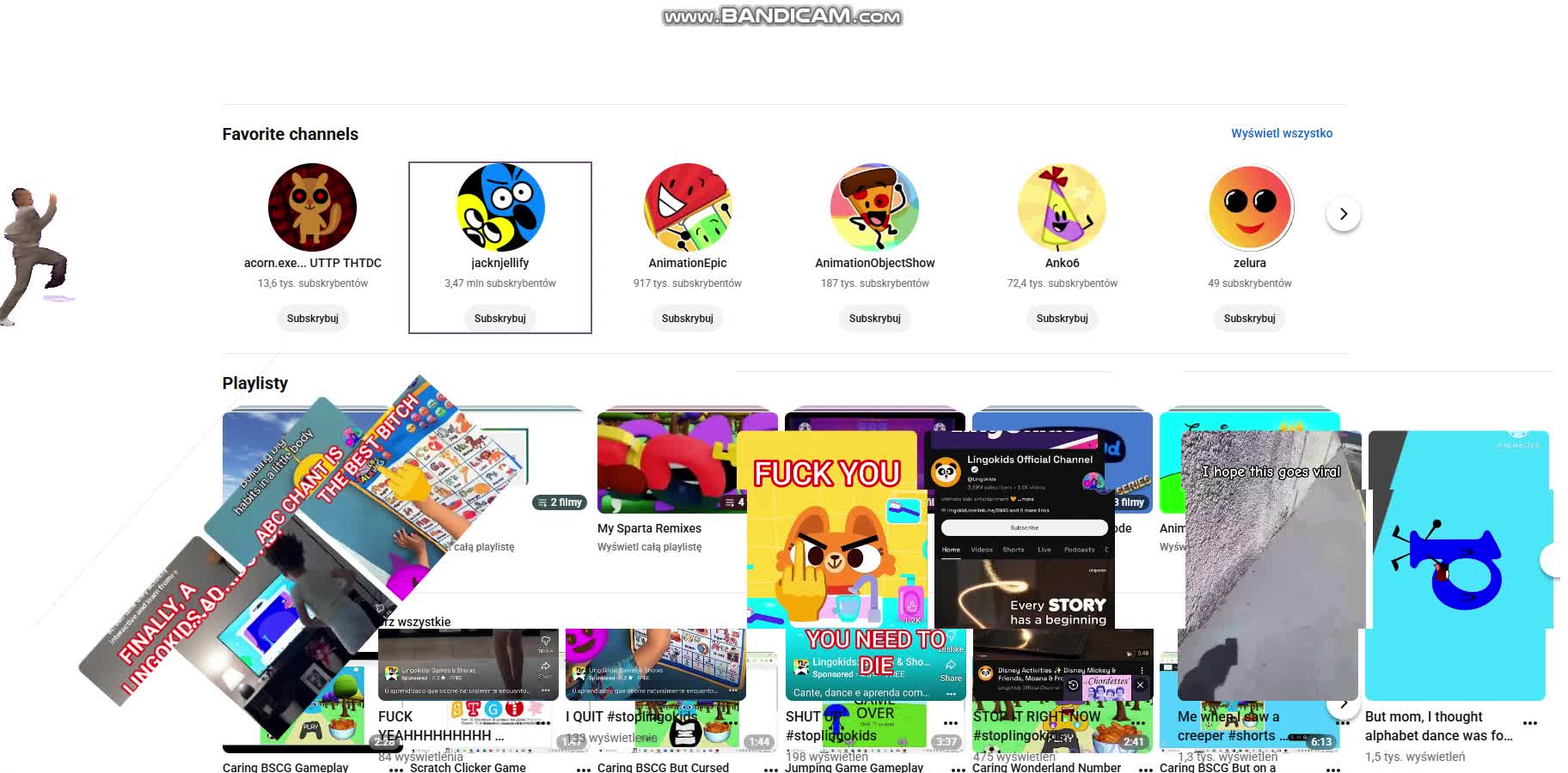 An YouTube Channel of a BFDI Fan getting Distroyed!