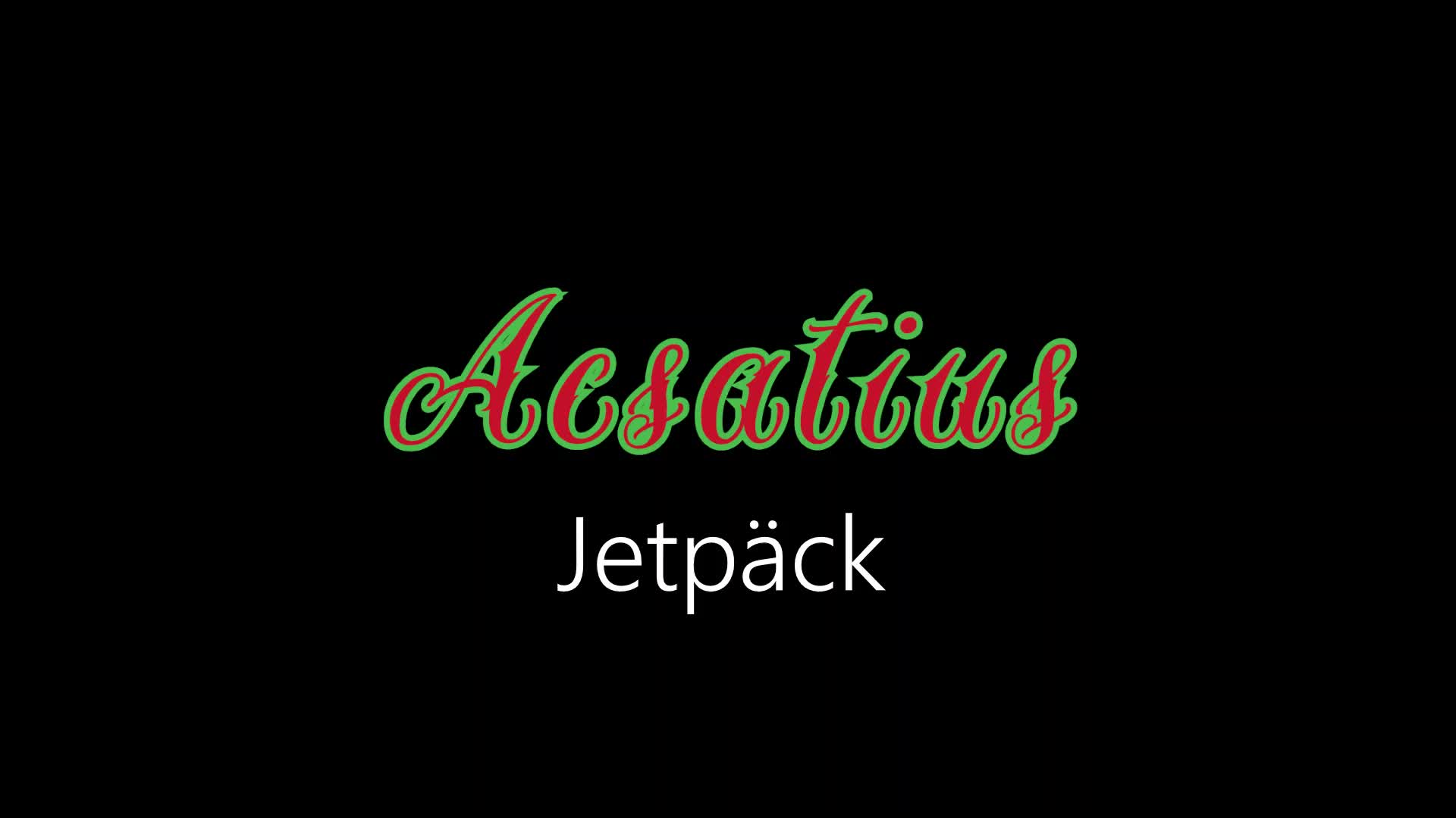 Acsatius ¦ Jetpäck (officiäl audió)