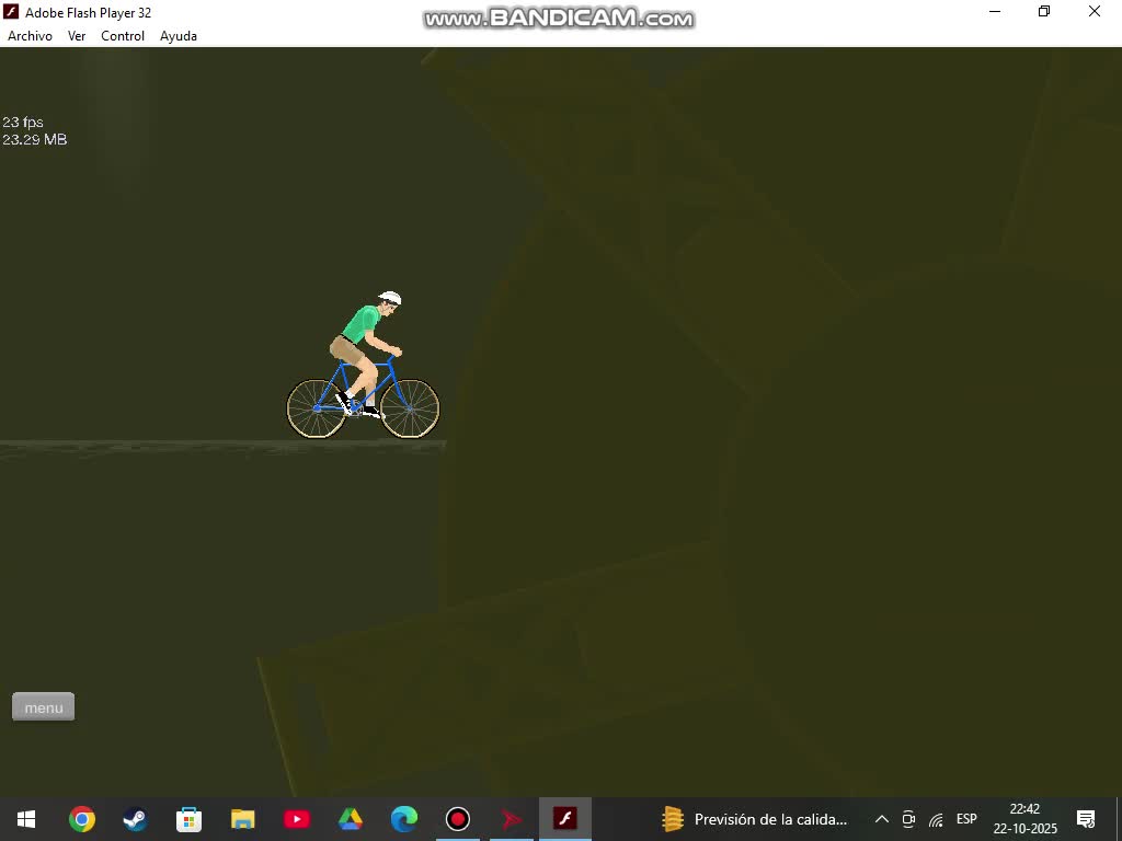 playing some happy wheelz