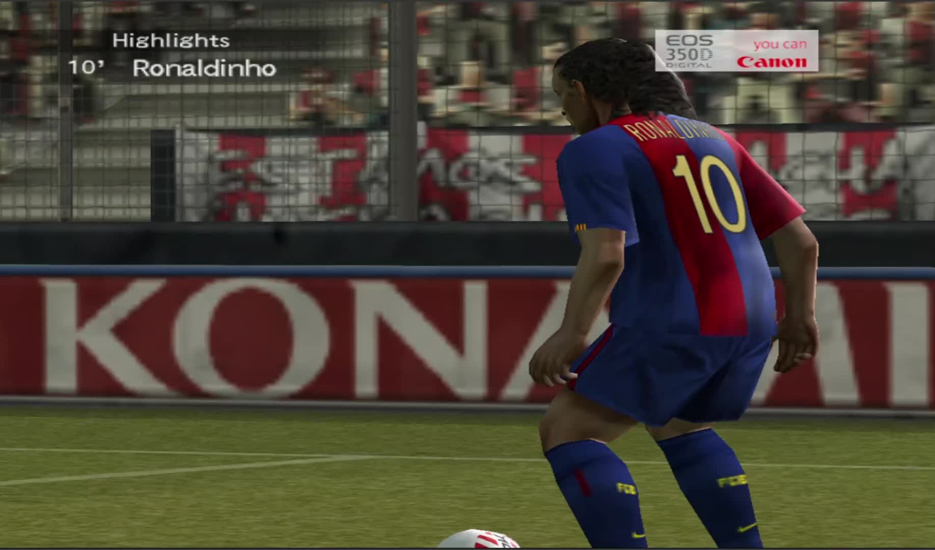 Ronaldinho 7 GOALS! | PES 6