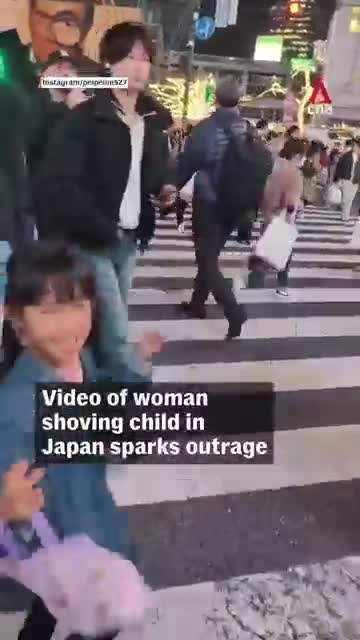 Japanese woman vs Chinese kid