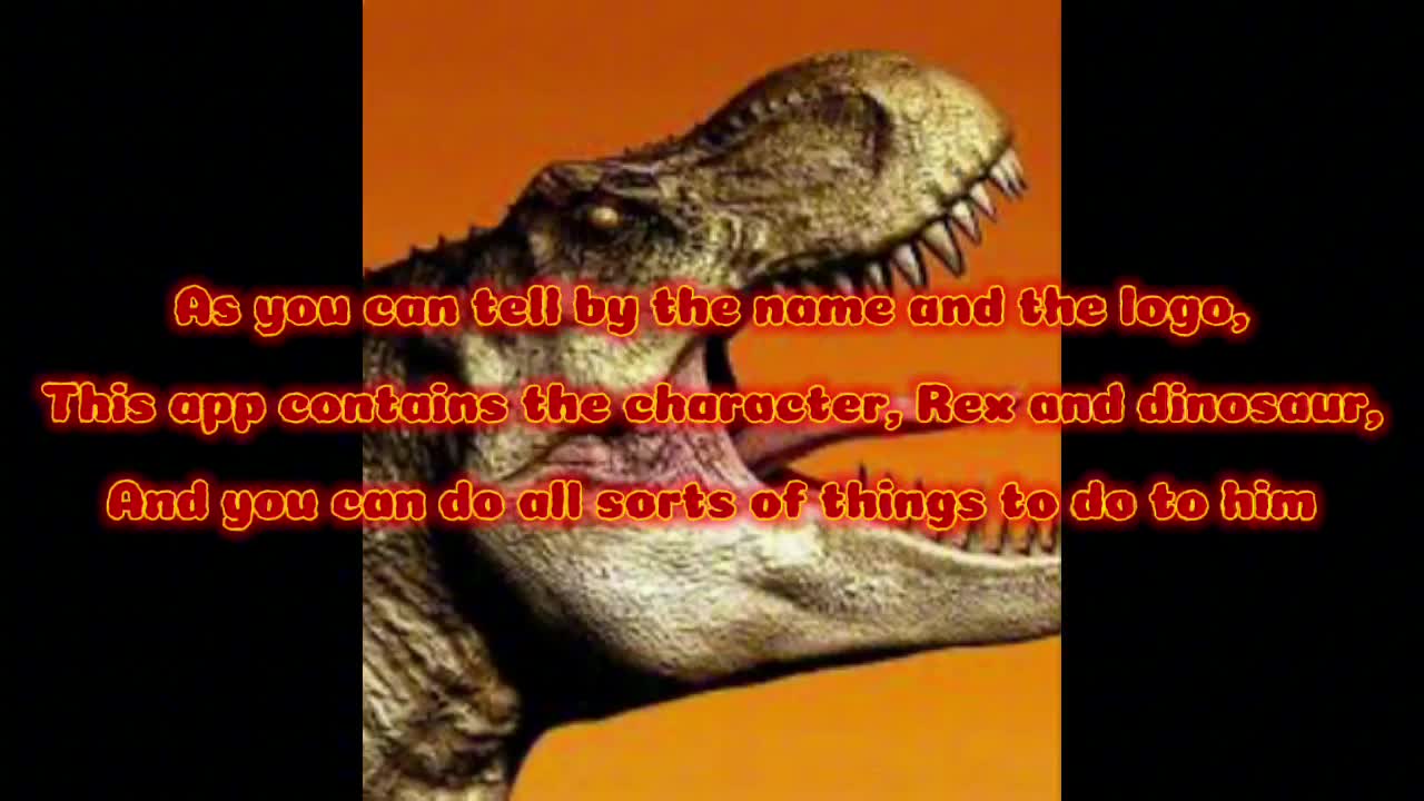 Lost media pt 5: Talking Rex the Dinosaur