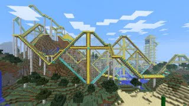 Best Minecraft Roller Coaster Ever!