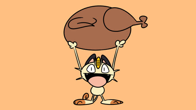 Meowth gets his paycheck