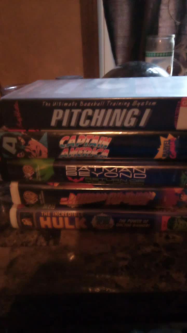 Vhs Tapes That I Pickup Recently