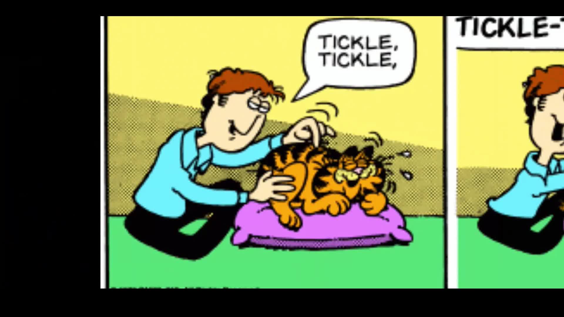 Garfield comics by text to speech (July 1978)