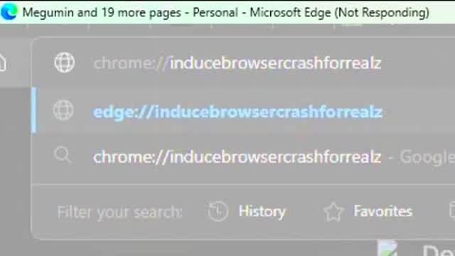 The Coolest Way to Crash a Browser