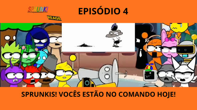 Sprunki Reage (EP. 4) | O ATAQUE ALIENIGÍNA DO MUNDOZINE!! | CRÉDITOS: @RafiqLuzman