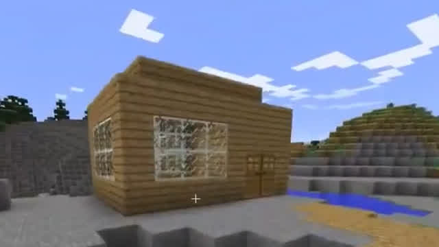 How to "paint" a house in minecraft