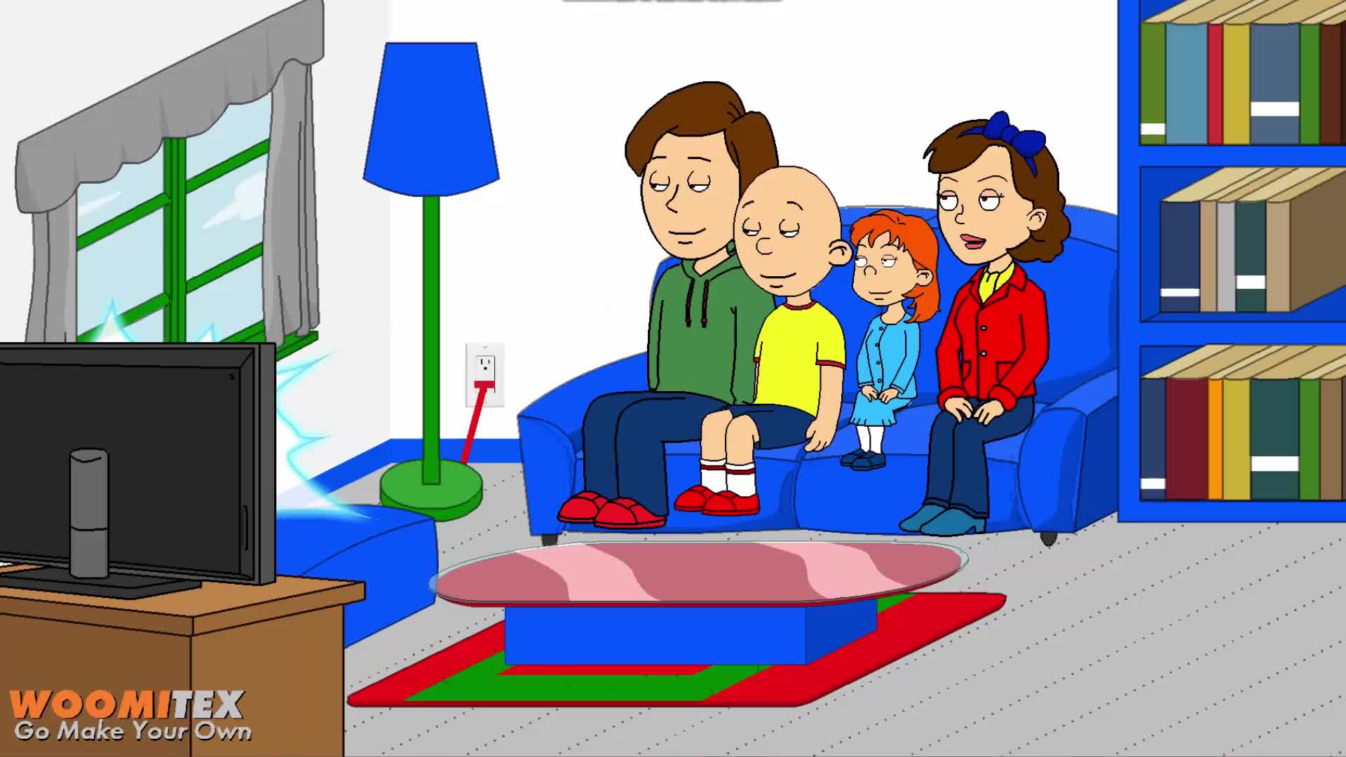 Caillou Gets Grounded 2024 | s01e13 | Der Führer von New York | Woomitex