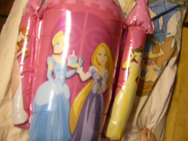 Princess Castle Mylar balloon