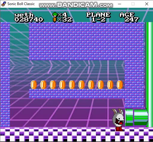 sonic boll 1.7 yeth en vaporwave