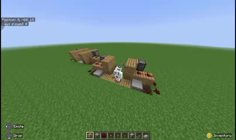 Tutorial |I| 2x2 Piston Door Minecraft